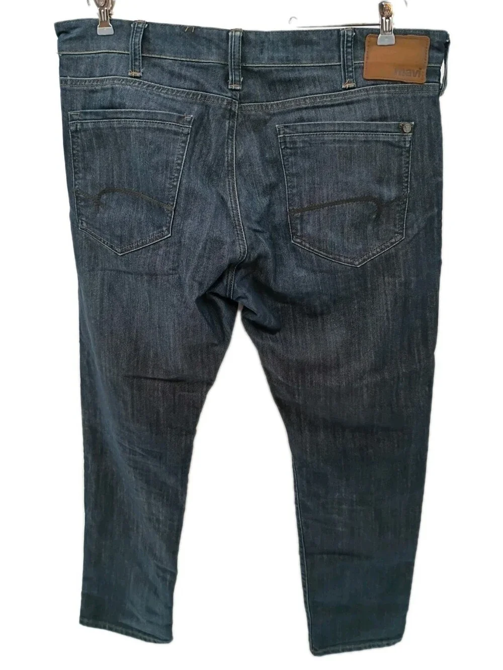 Mavi Jeans Mens 38x30 Blue Denim Gray Jake Slim Leg Casual Preppy City Pants